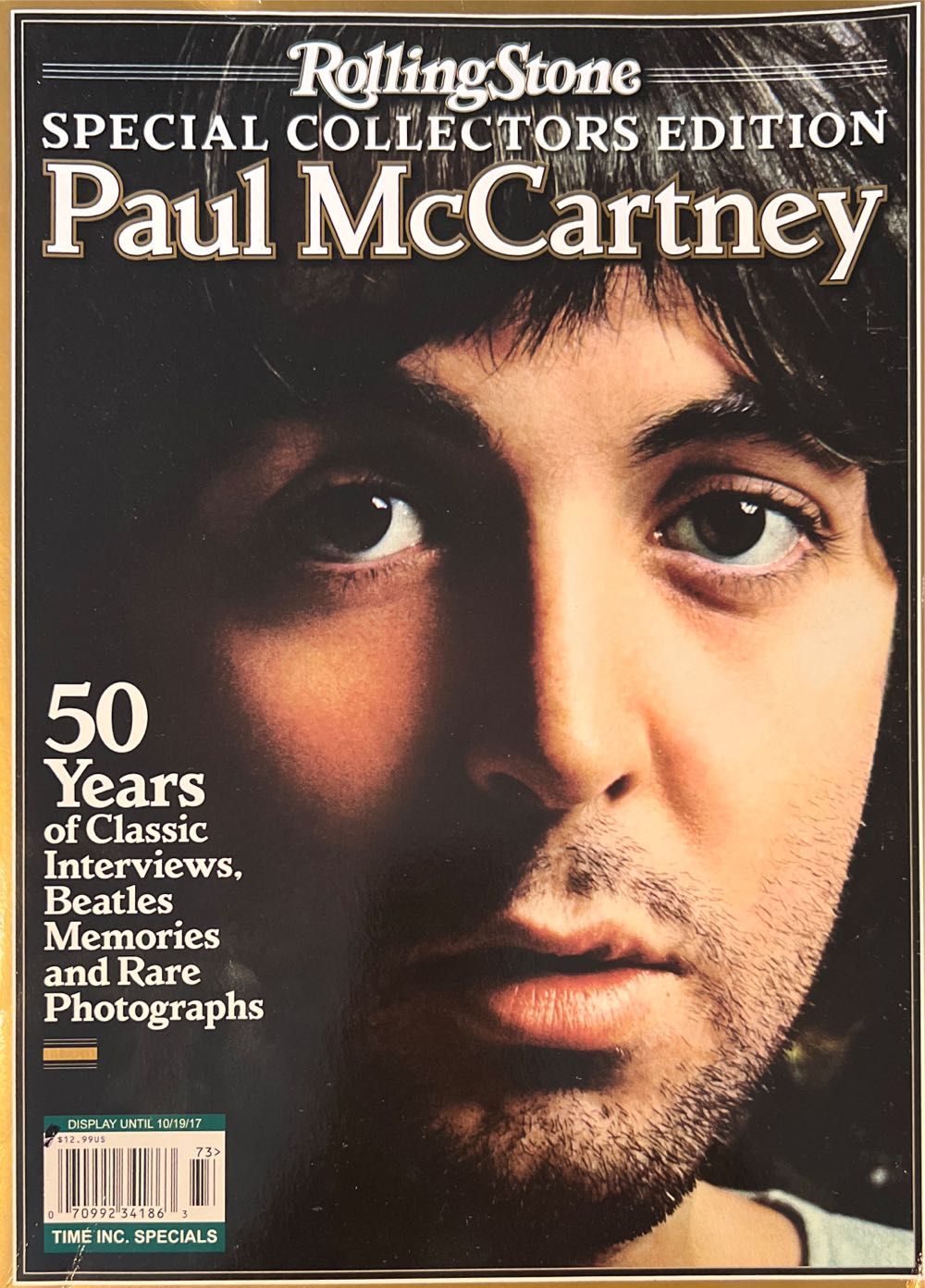 RollingStone Special Edition Paul McCartney 10/2017  magazine collectible - Main Image 1