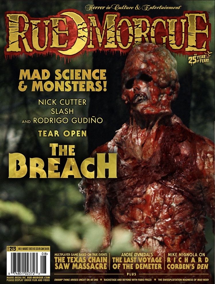 Rue Morgue  (July) magazine collectible [Barcode 07485102372308] - Main Image 1