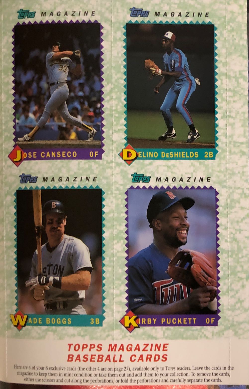 Topps Magazine:   Issue # 3  magazine collectible [Barcode 07189647452702] - Main Image 3