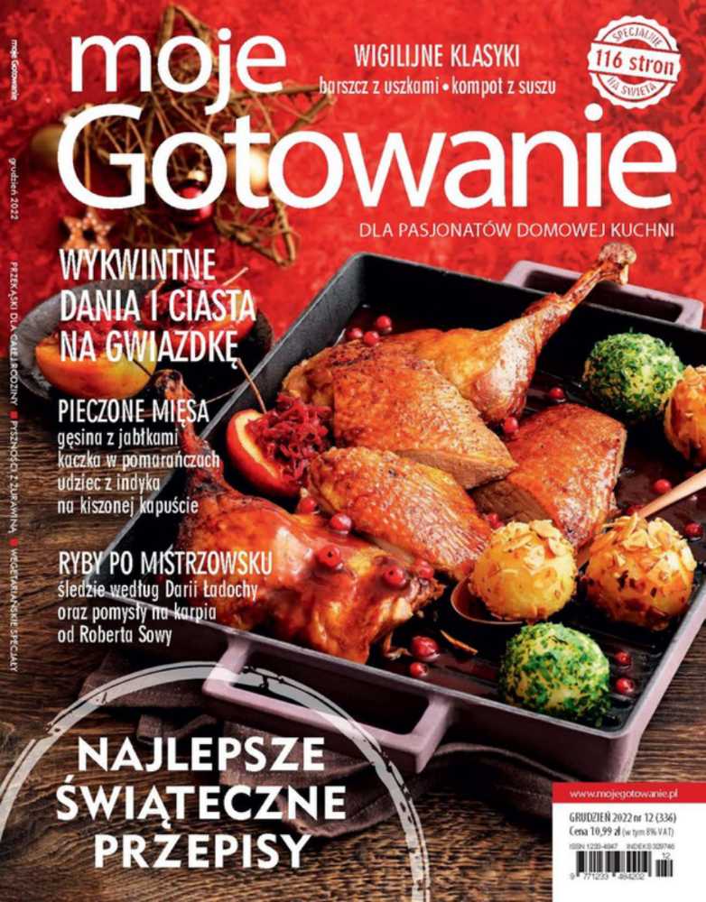 Moje Gotowanie  (grudnia) magazine collectible [Barcode 977123348420212] - Main Image 1
