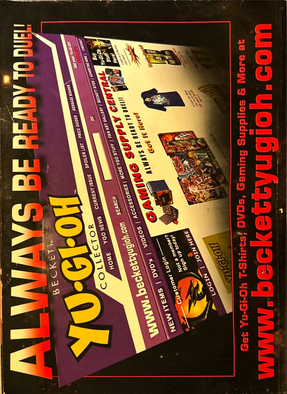 Beckett: Yu•Gi•Oh Collector February/March 2004  magazine collectible [Barcode 00912848247703] - Main Image 2