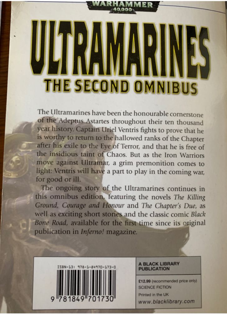 Warhammer 40.000 Book - Ultramarines  magazine collectible - Main Image 2