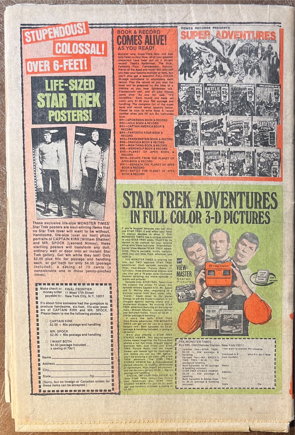 The Monster Times  (May) magazine collectible - Main Image 2