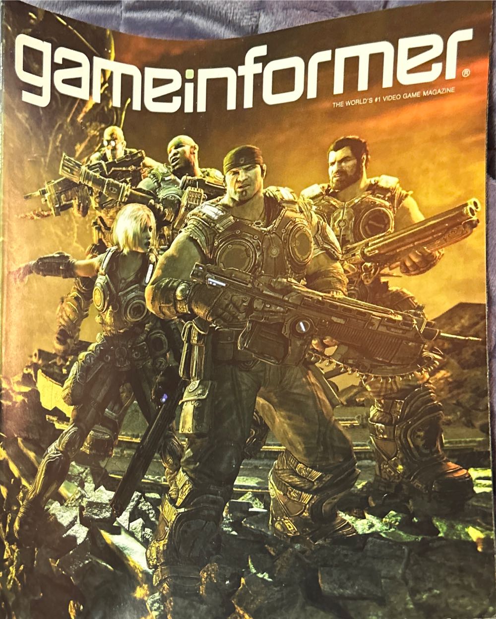 GameInformer: Gears Of War 3 (June 2010)  magazine collectible - Main Image 1