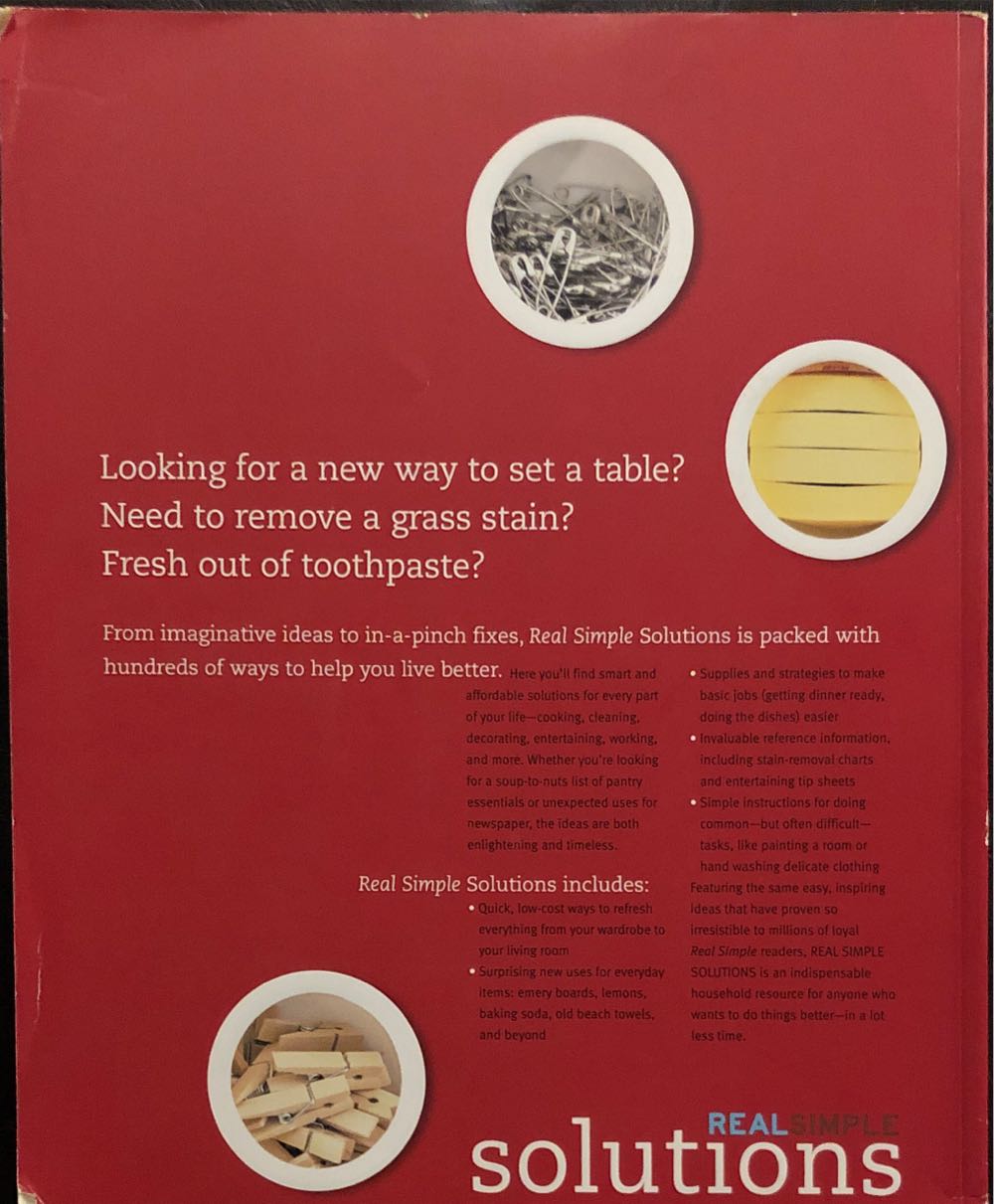 Real Simple Solutions  magazine collectible [Barcode 07244010096195] - Main Image 2