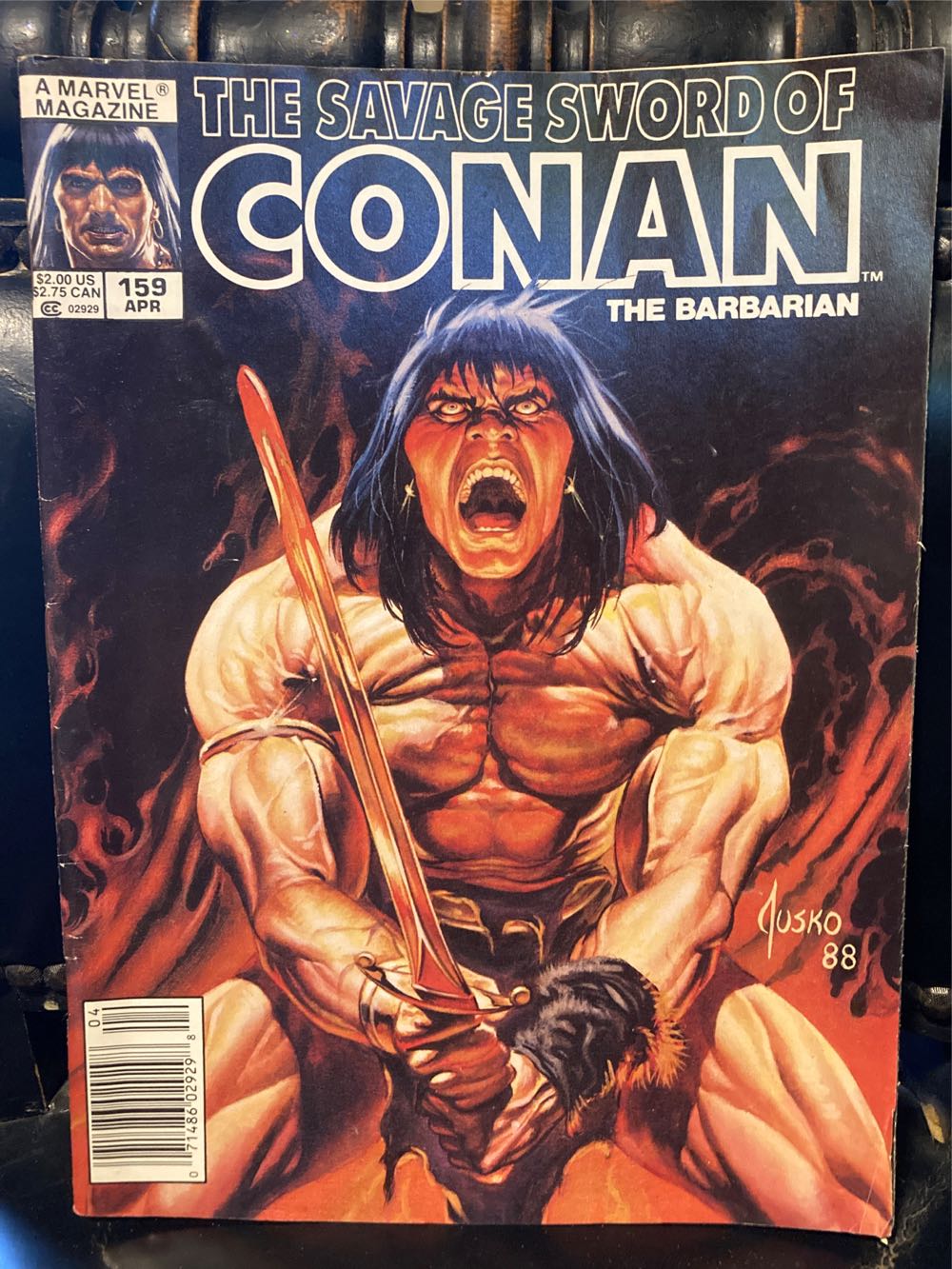 Savage Sword Of Conan The Barbarian  magazine collectible [Barcode 07148602929804] - Main Image 1
