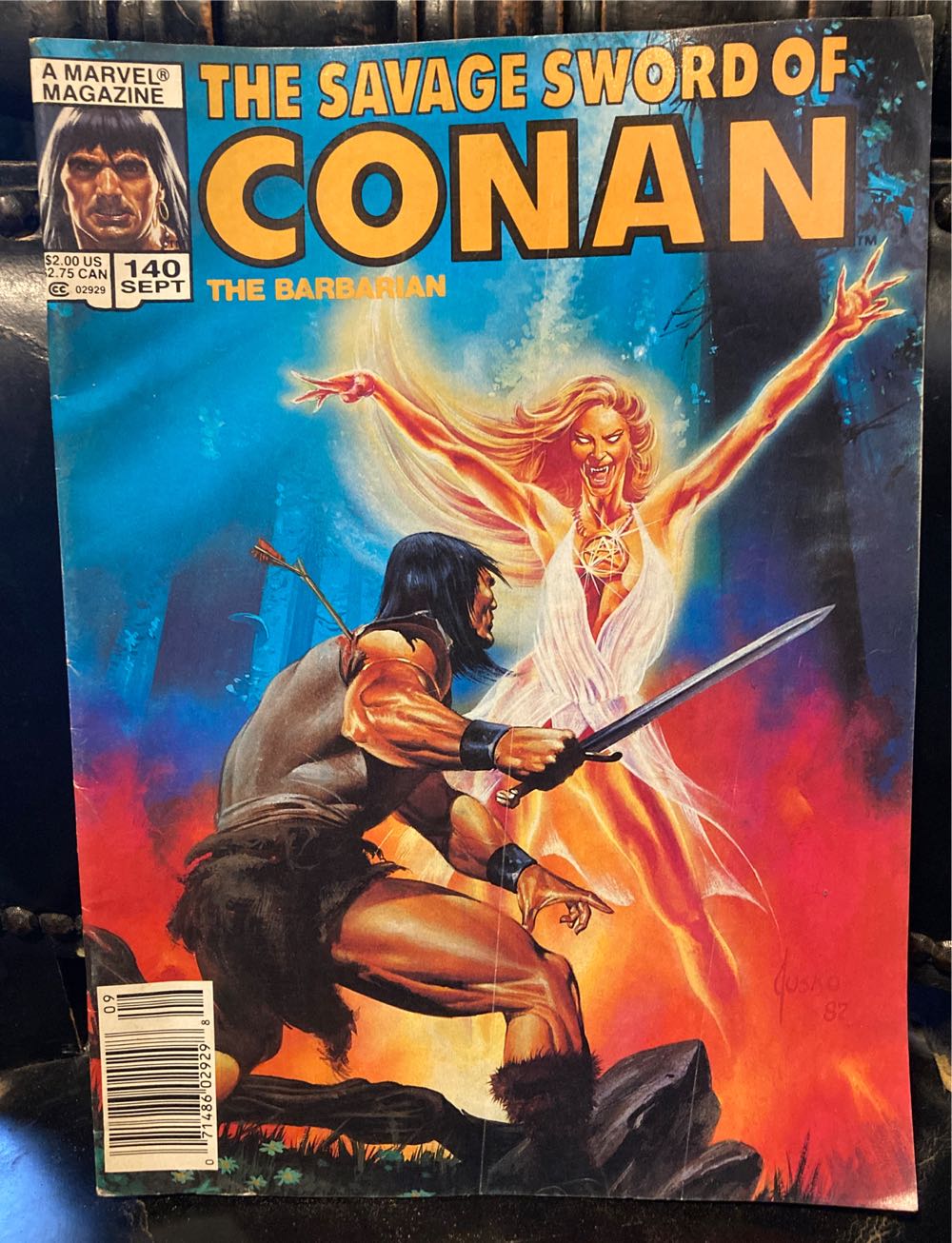 Savage Sword Of Conan The Barbarian  magazine collectible [Barcode 07148602929809] - Main Image 1
