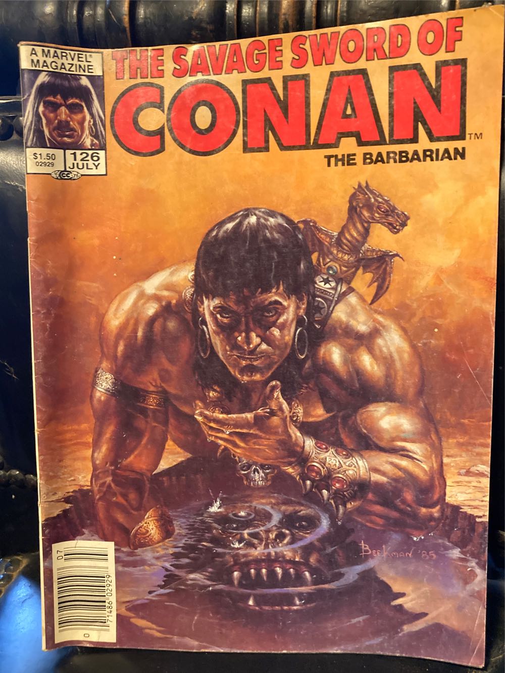 Savage Sword Of Conan The Barbarian  magazine collectible [Barcode 07148602929807] - Main Image 1