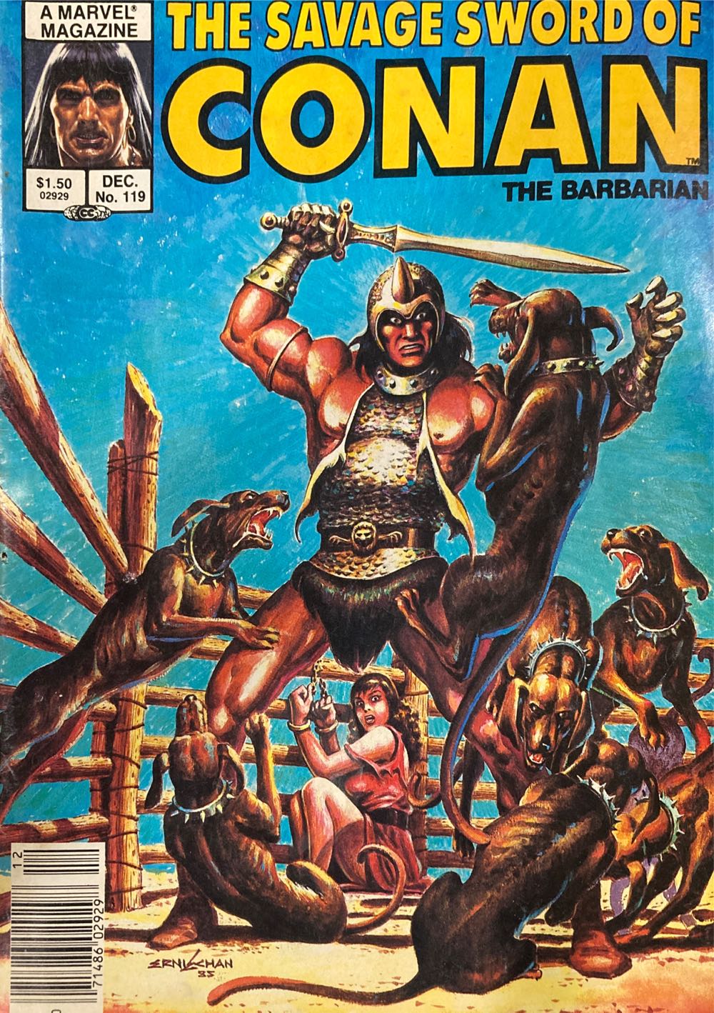 Savage Sword Of Conan The Barbarian  magazine collectible [Barcode 07148602929812] - Main Image 1