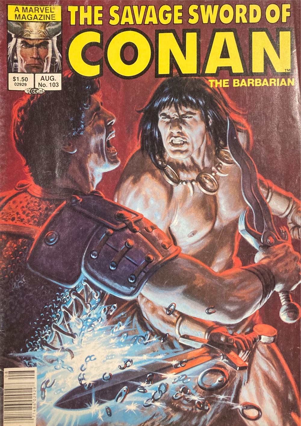 Savage Sword Of Conan The Barbarian  magazine collectible [Barcode 07148602929808] - Main Image 1