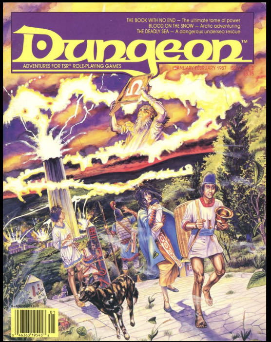 Dungeon Magazine  (January) magazine collectible - Main Image 1
