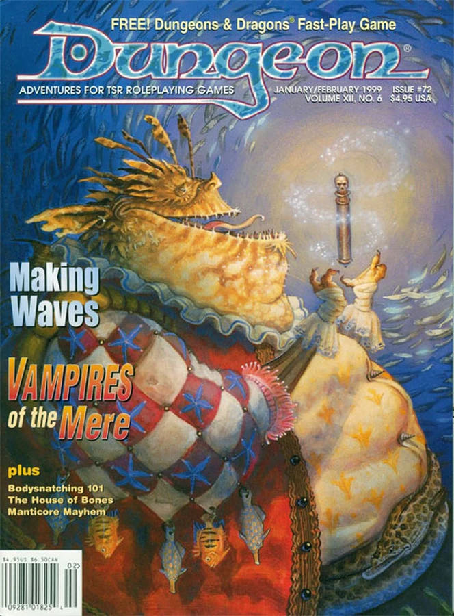 Dungeon Magazine (January) magazine collectible - Main Image 1