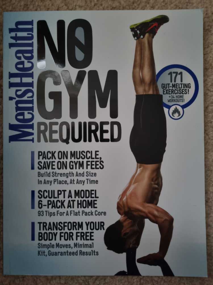Men’s Health No Gym Required   magazine collectible [Barcode 501755863300501] - Main Image 1
