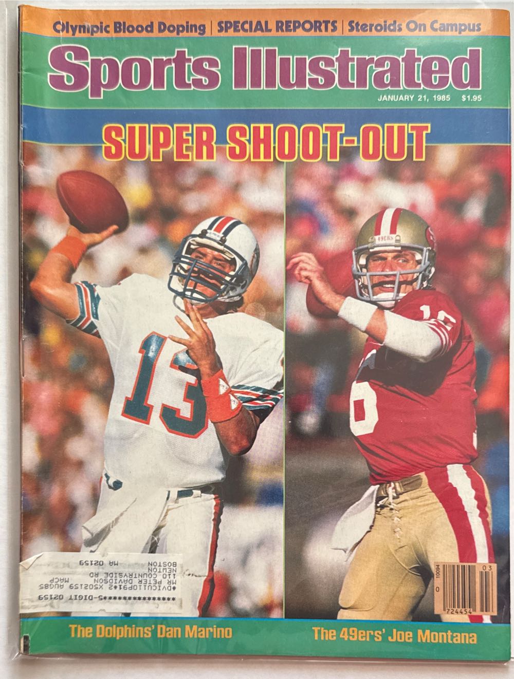 Sports Illustrated  (January) magazine collectible [Barcode 07244000005603] - Main Image 2