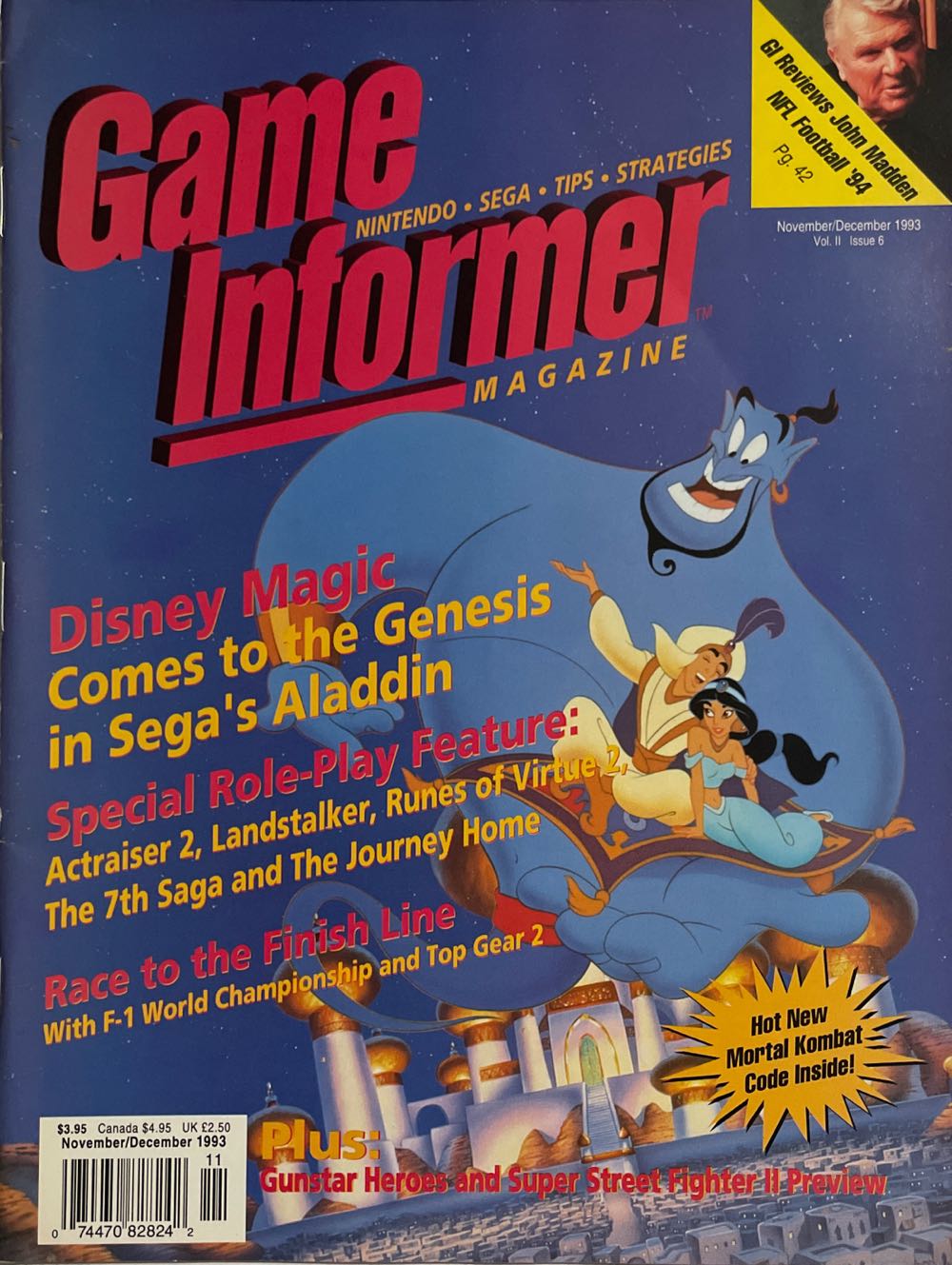 Game Informer 13  (November) magazine collectible [Barcode 07447082824211] - Main Image 1