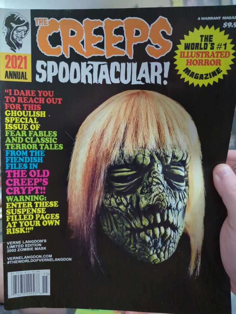 Creeps Annual Spooktacular  magazine collectible [Barcode 074470299578] - Main Image 1
