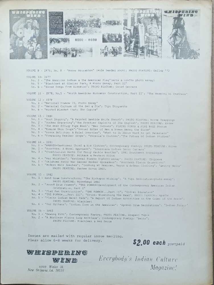 Whispering Wind  (August) magazine collectible - Main Image 2