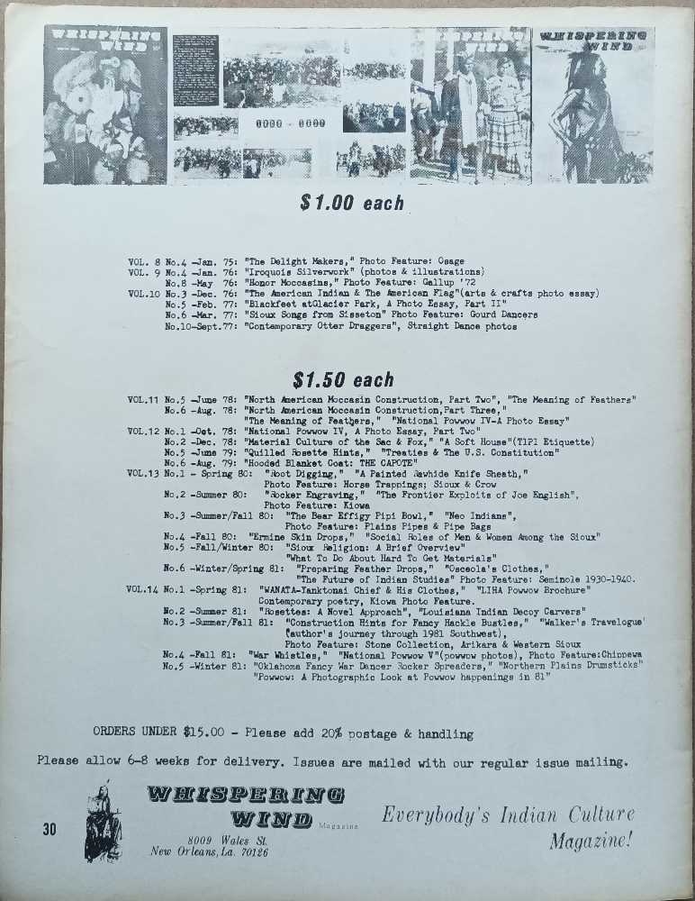 Whispering Wind  (September) magazine collectible - Main Image 2