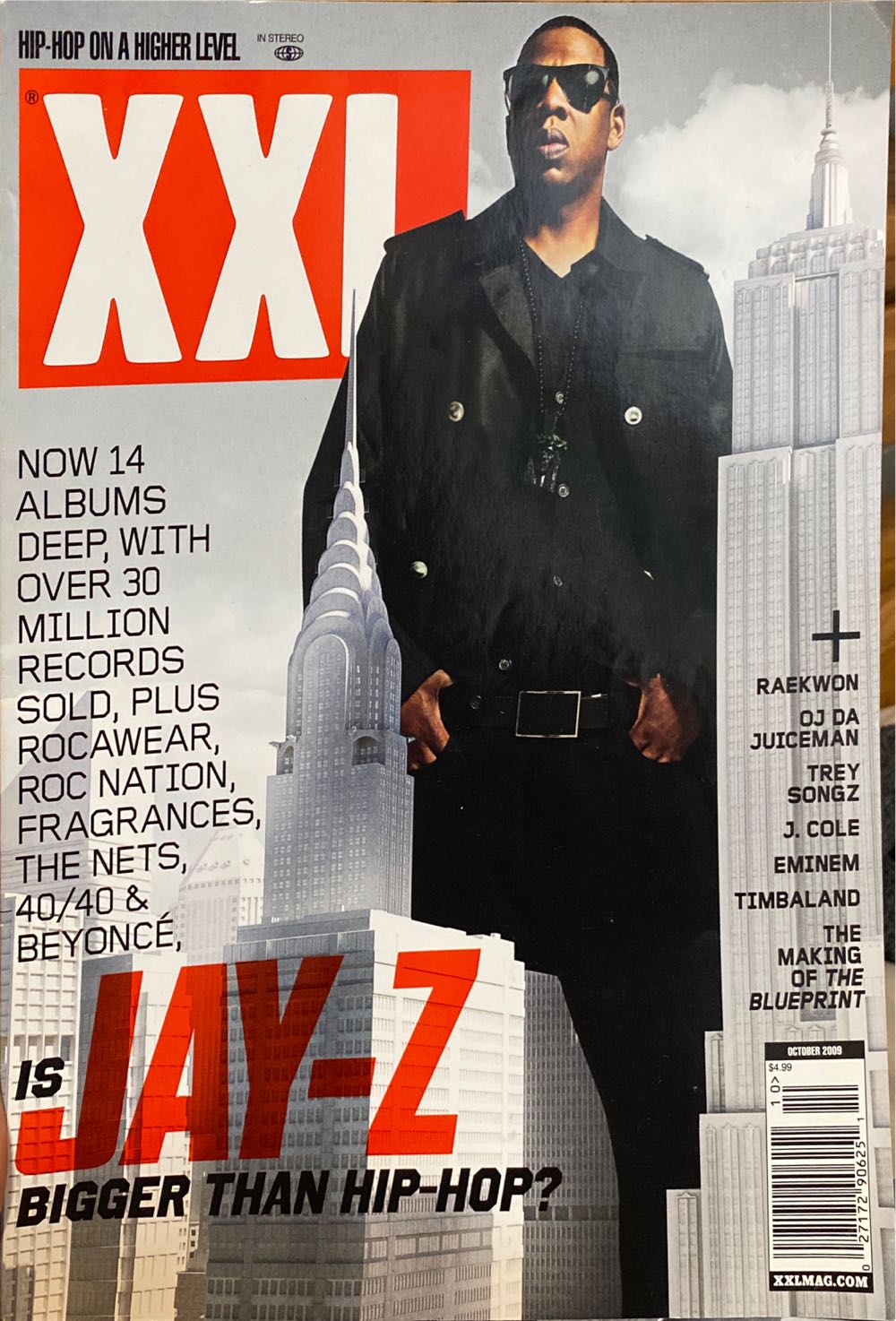 XXL Jay Z  (October) magazine collectible [Barcode 02717290625110] - Main Image 1