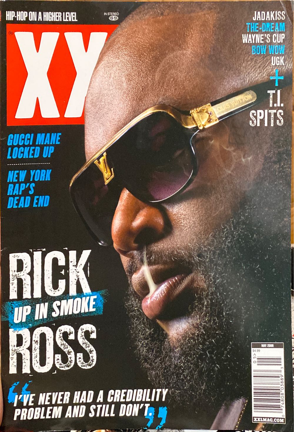 XXL Rick Ross  (May) magazine collectible [Barcode 07480803889305] - Main Image 1