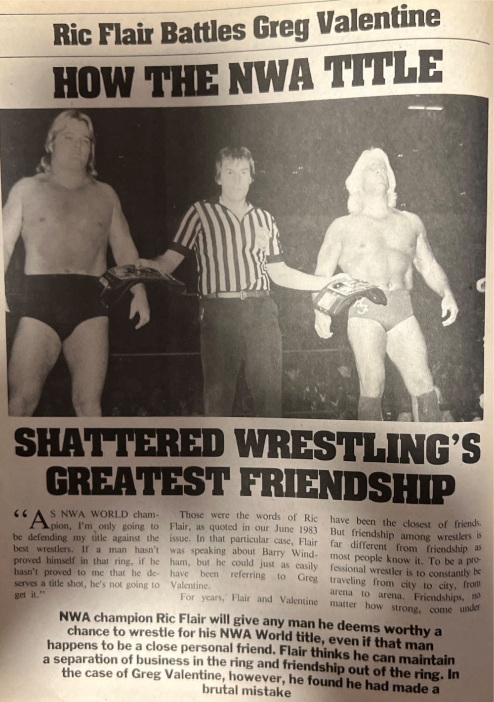 The Wrestler  (August) magazine collectible [Barcode 07189647951508] - Main Image 3