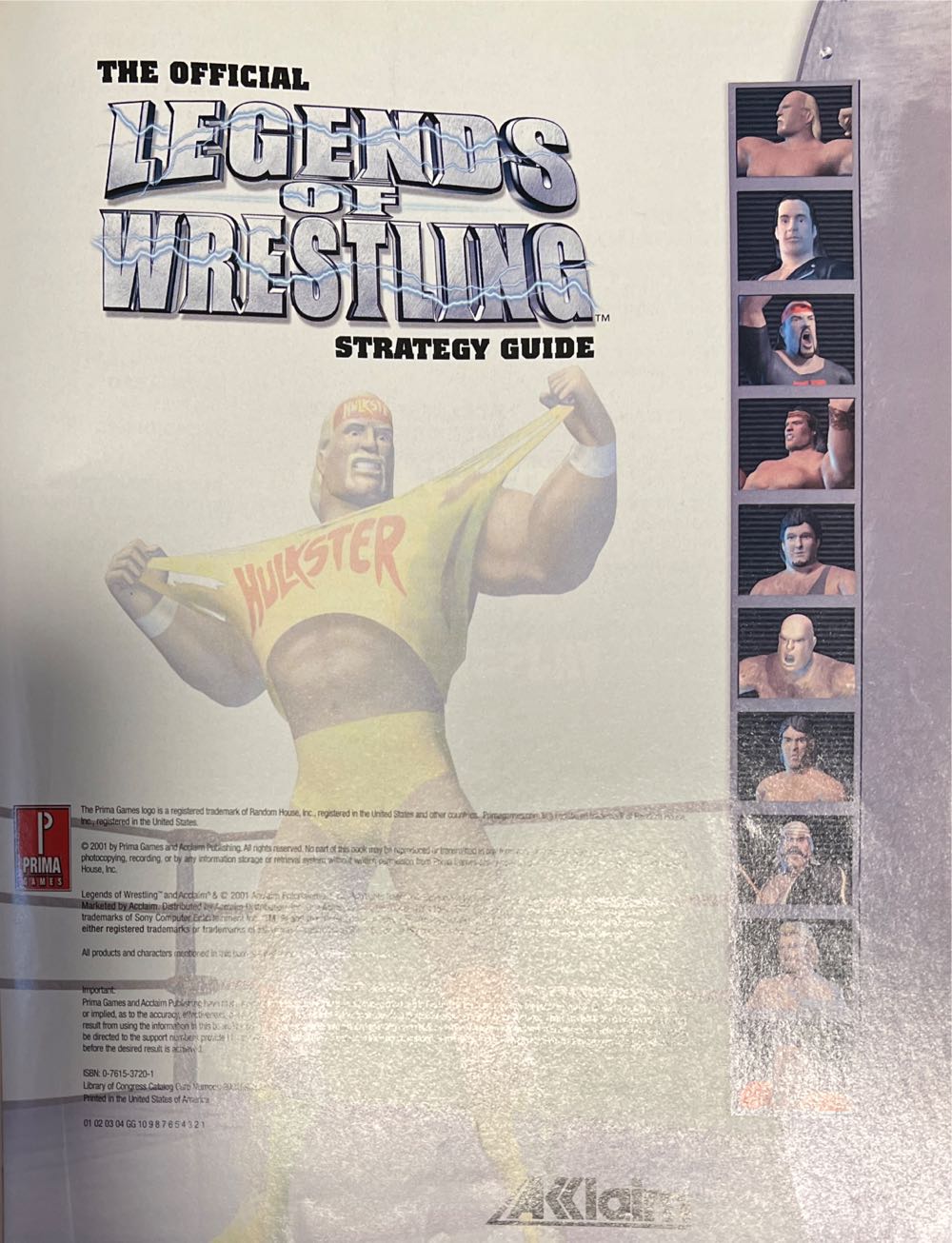 Aklaim Legends Of Wrestling  magazine collectible [Barcode 978076153720571482] - Main Image 4