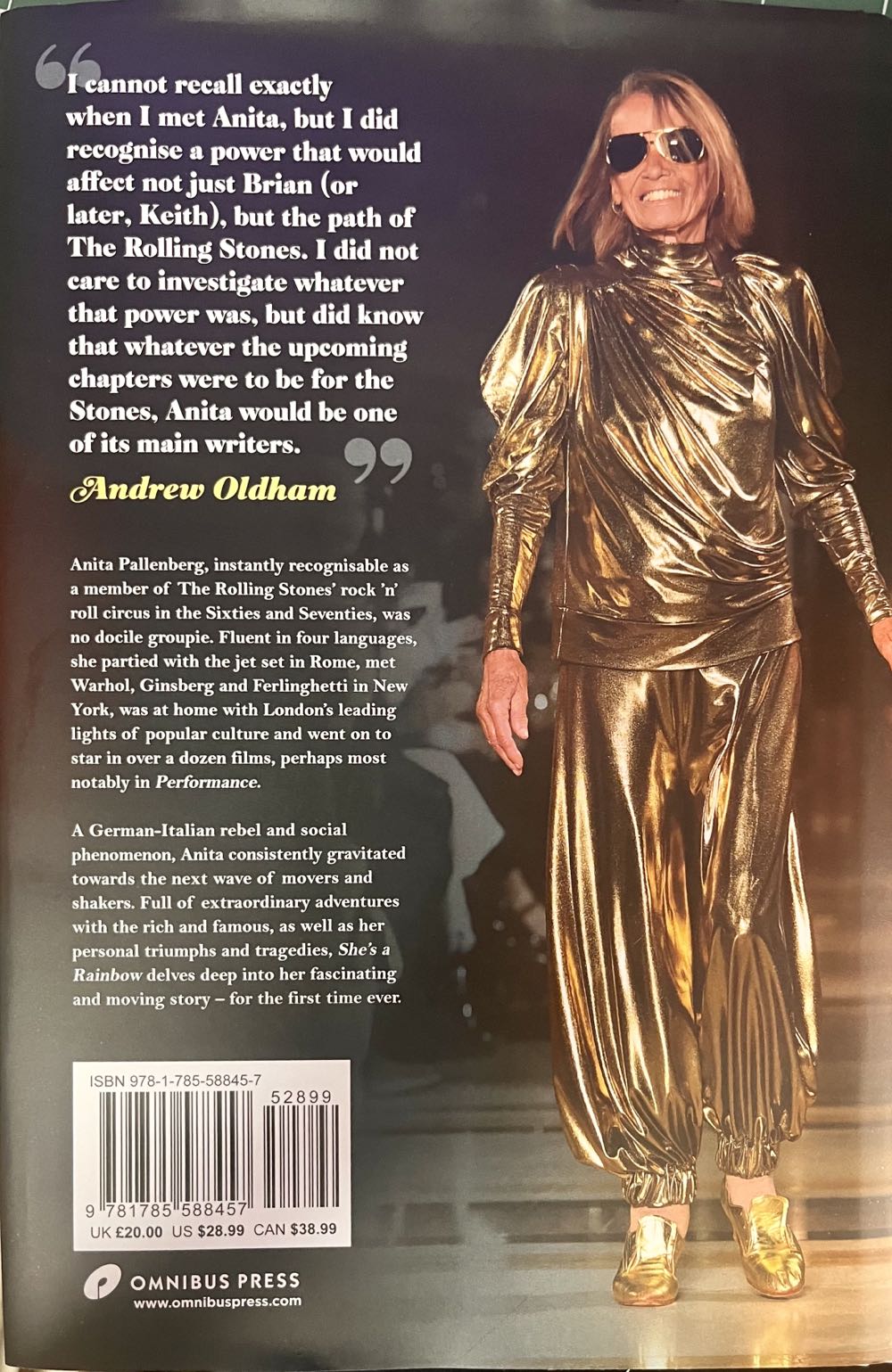 She’s A Rainbow: The Extraordinary Life Of Anita Pallenberg: The Black Queen  magazine collectible [Barcode 9781785588457] - Main Image 2