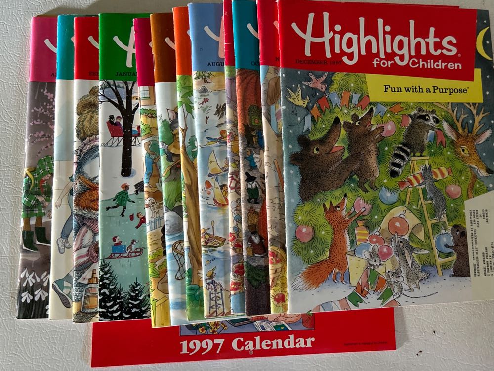 Highlights Magazine 1997 Set  magazine collectible - Main Image 1