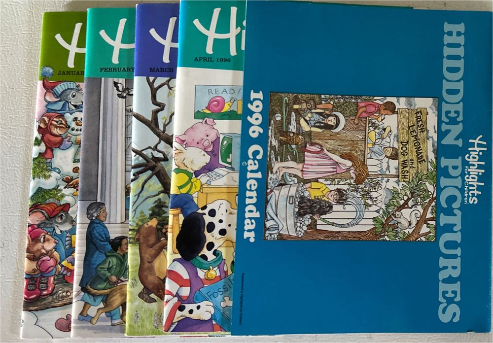 Highlights Magazine 1996 Set  magazine collectible - Main Image 2