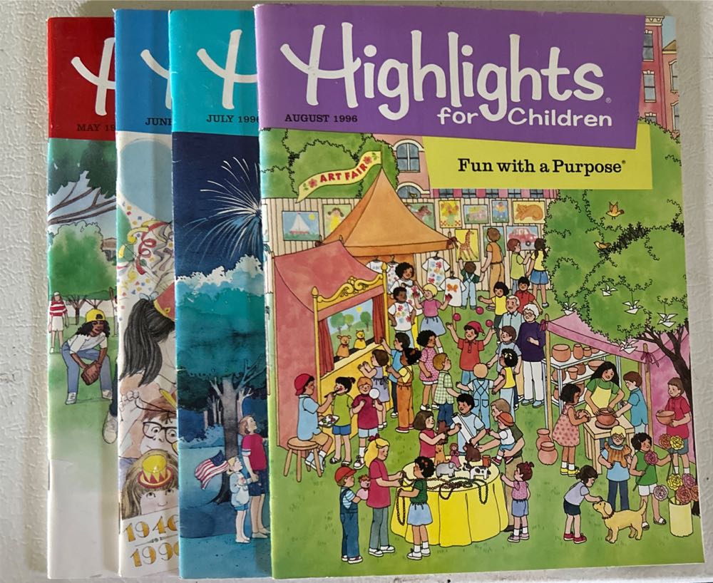 Highlights Magazine 1996 Set  magazine collectible - Main Image 3