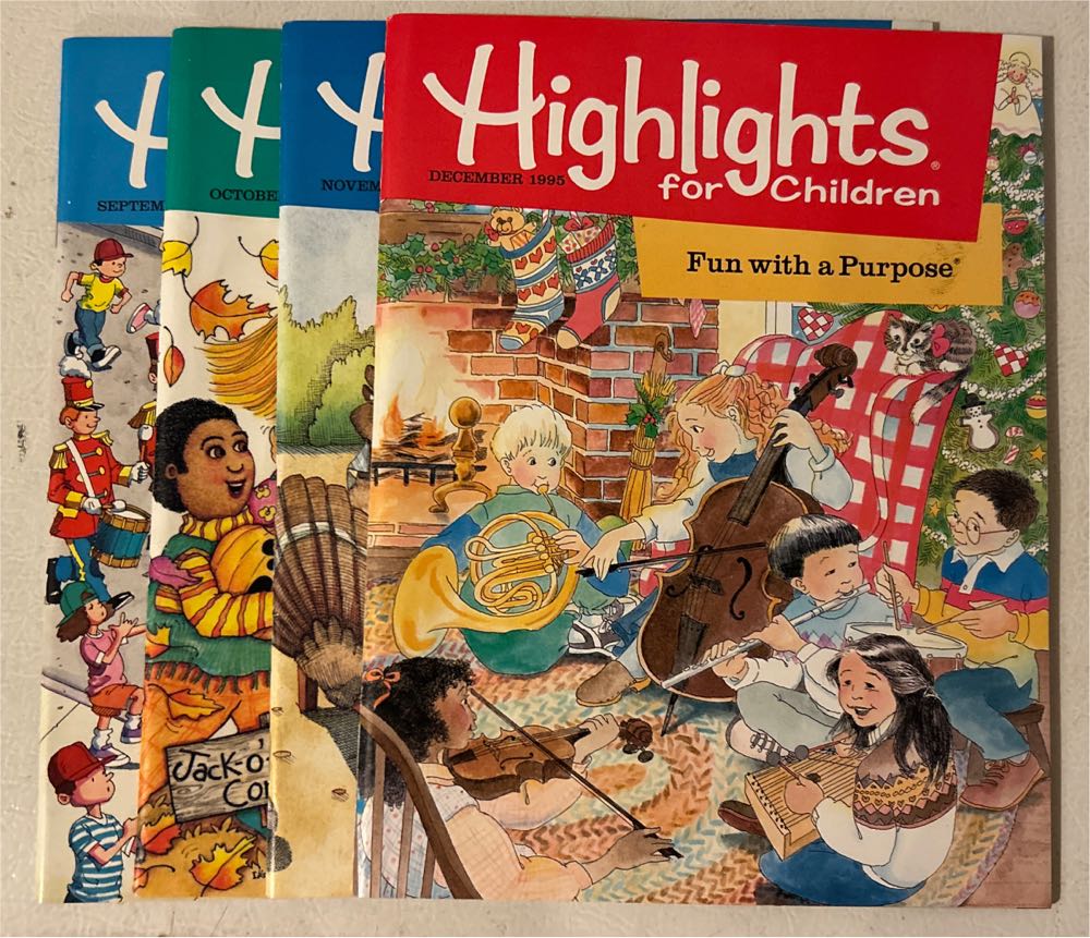 Highlights Magazine 1995 Set  magazine collectible - Main Image 4