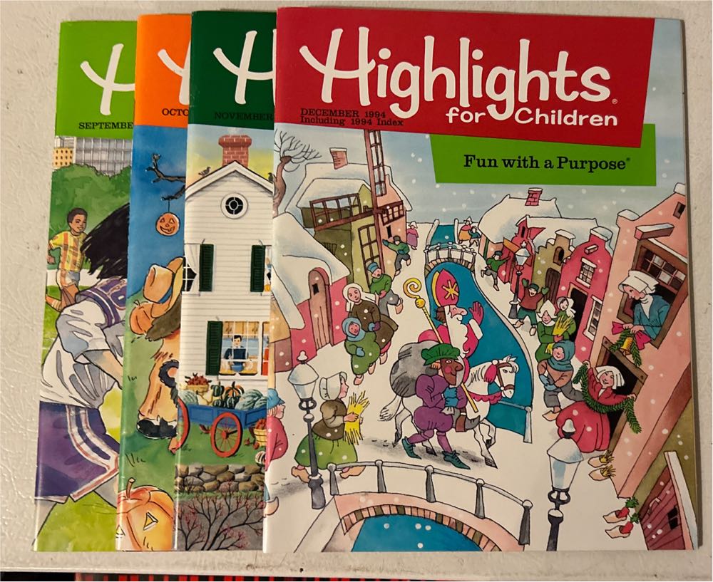 Highlights Magazine 1994 Set  magazine collectible - Main Image 3