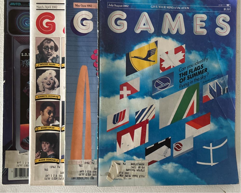 Games Magazine 1982 Set  magazine collectible - Main Image 2