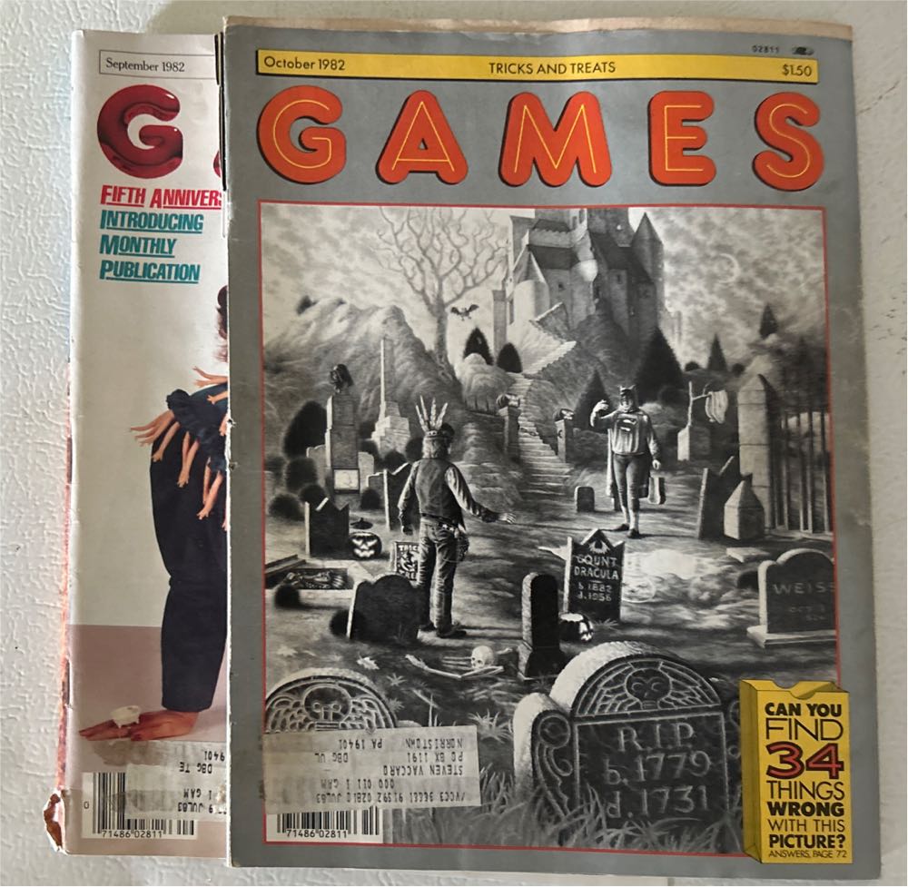Games Magazine 1982 Set  magazine collectible - Main Image 3