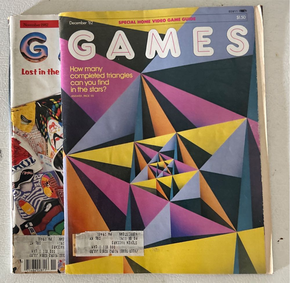 Games Magazine 1982 Set  magazine collectible - Main Image 4