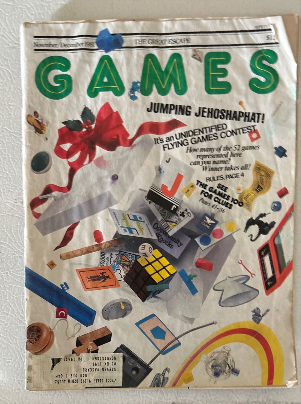 Games Magazine 1981 Set  magazine collectible - Main Image 4