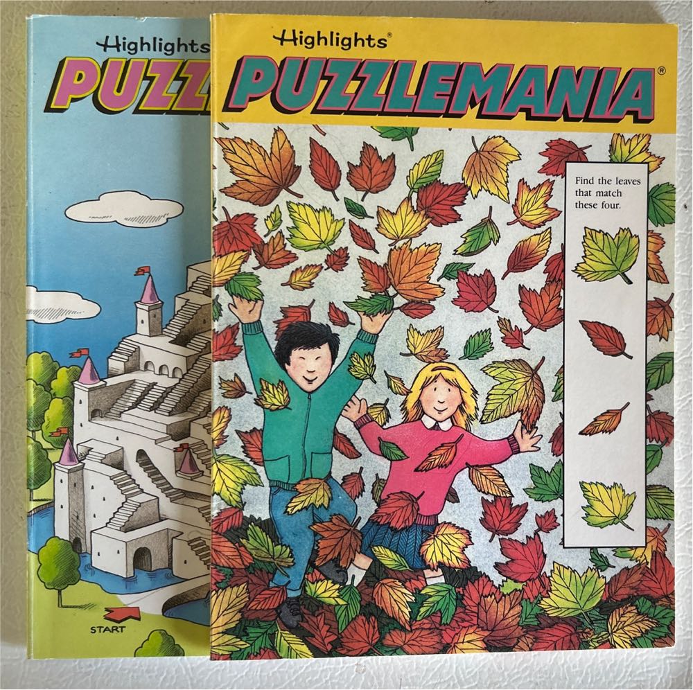 Highlights Puzzlemania 1990  magazine collectible - Main Image 3