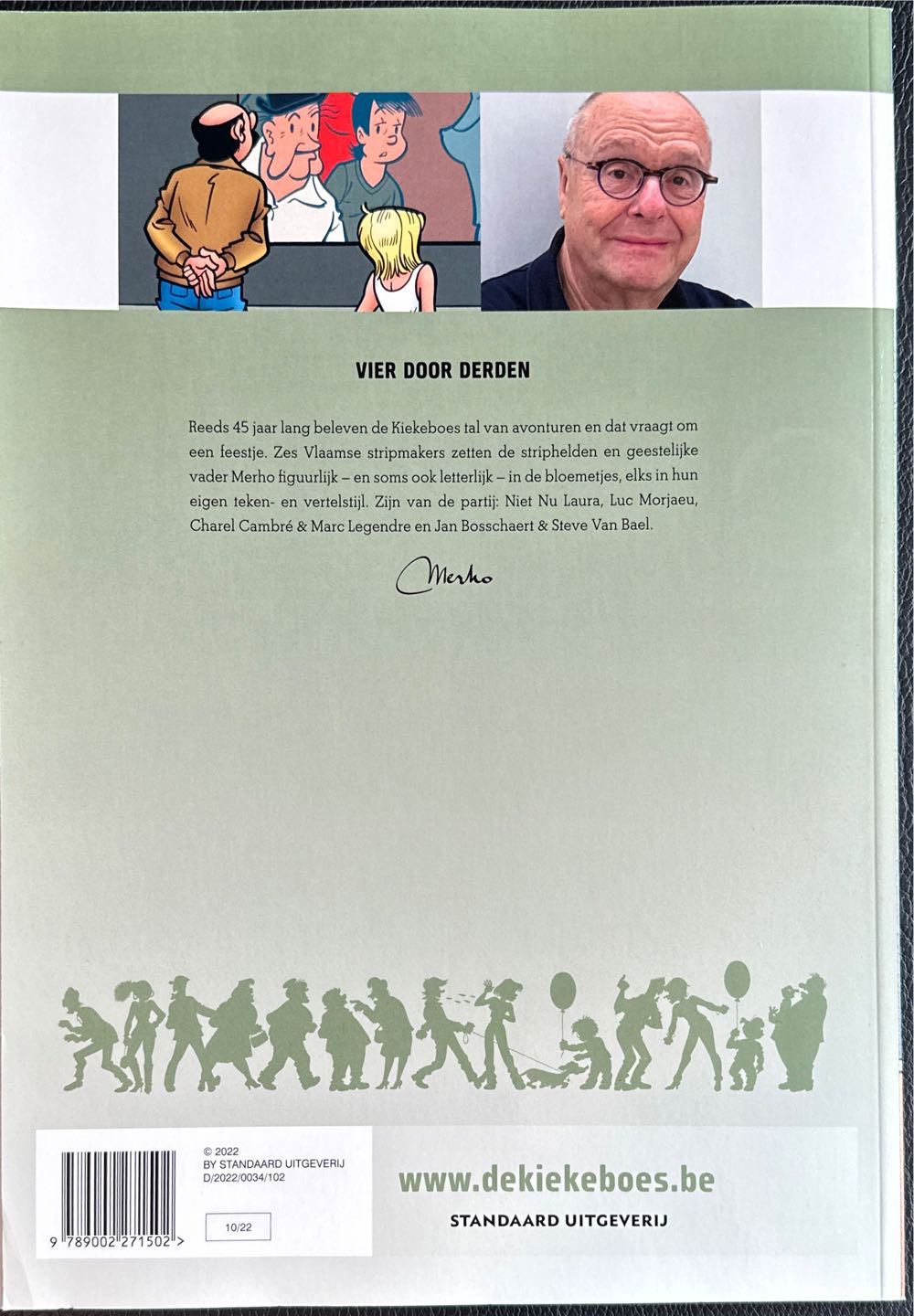 De Kiekeboes Vier Door Derden  (October) magazine collectible [Barcode 9789002271502] - Main Image 2