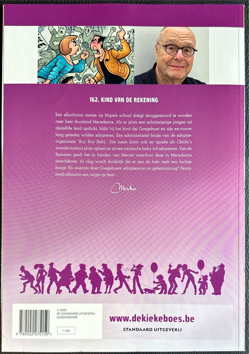 De Kiekeboes 162 Kind Van De Rekening  (November) magazine collectible [Barcode 9789002275159] - Main Image 2