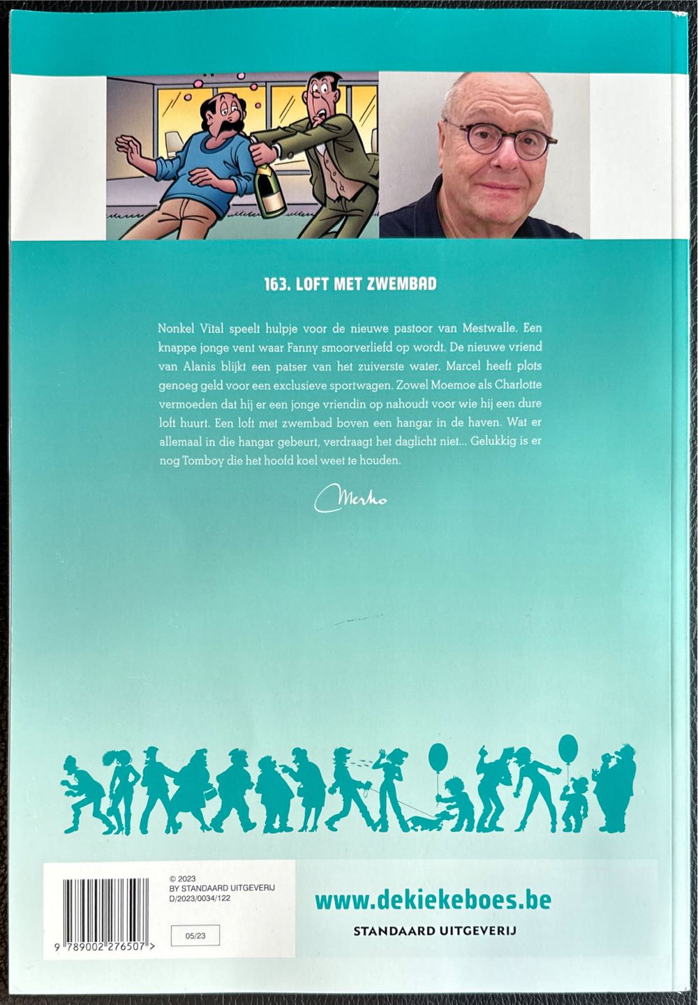 De Kiekeboes 163 Loft Met Zwembad  (May) magazine collectible [Barcode 9789002276507] - Main Image 2