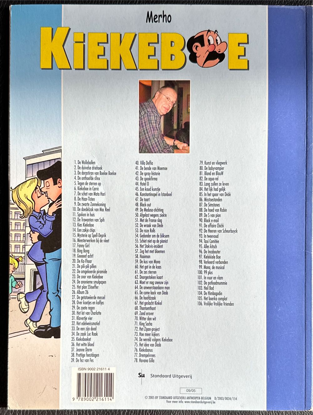 De Kiekeboes 11 Spoken In Huis  (September) magazine collectible [Barcode 9789002216114] - Main Image 2