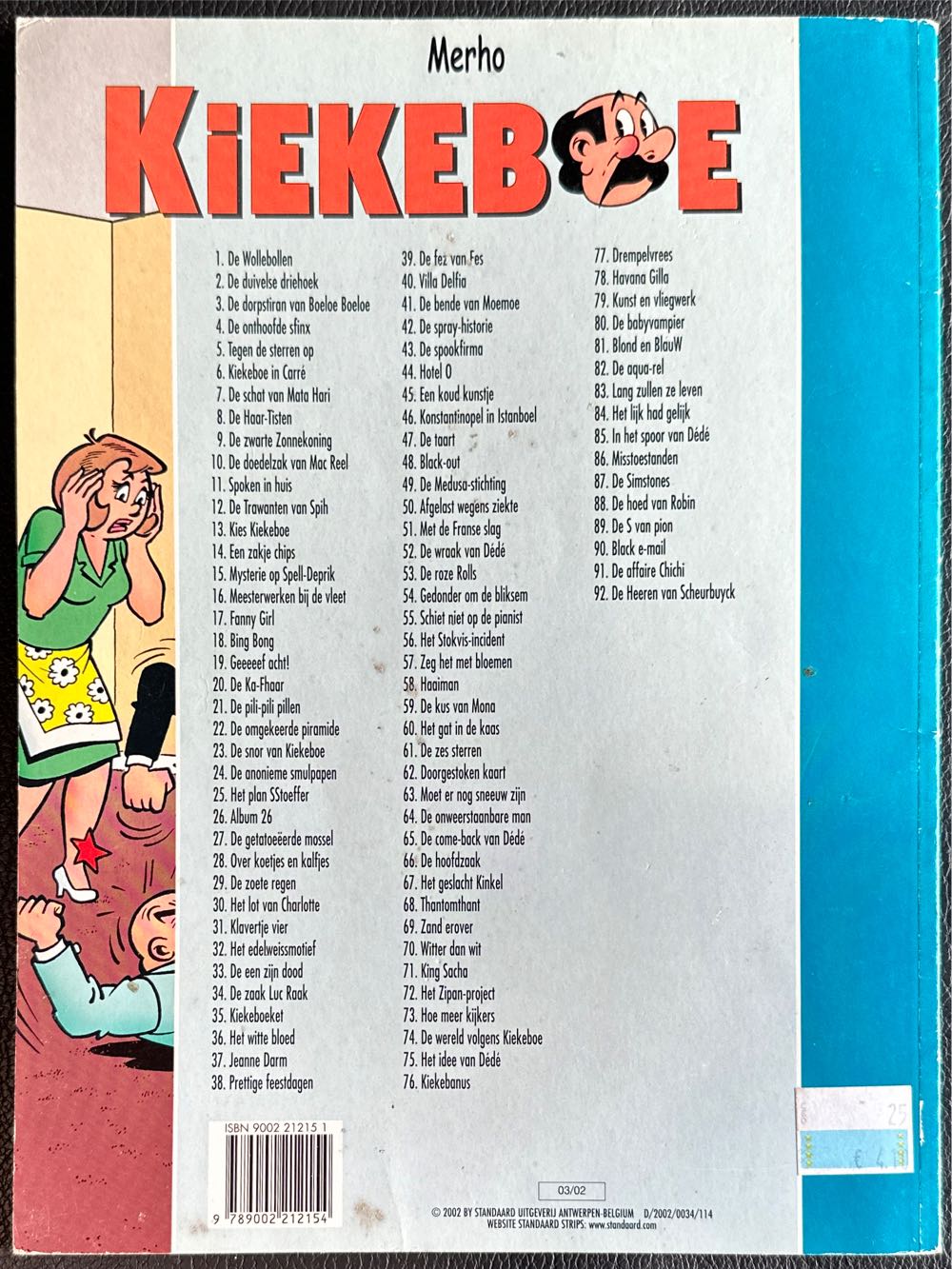 De Kiekeboes 21 De Pili-Pili Pillen  (March) magazine collectible [Barcode 9789002212154] - Main Image 2