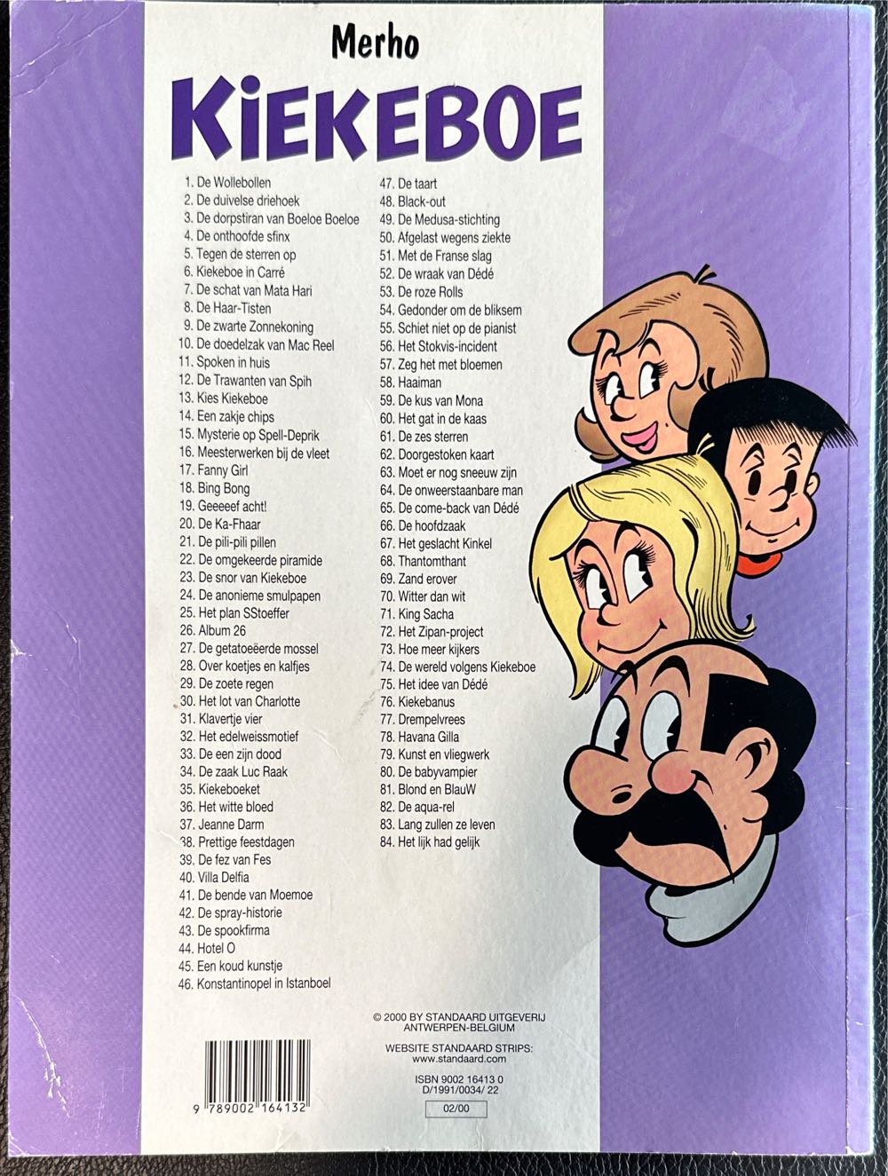 De Kiekeboes 25 Het Plan Sstoeffer  (February) magazine collectible [Barcode 9789002164132] - Main Image 2