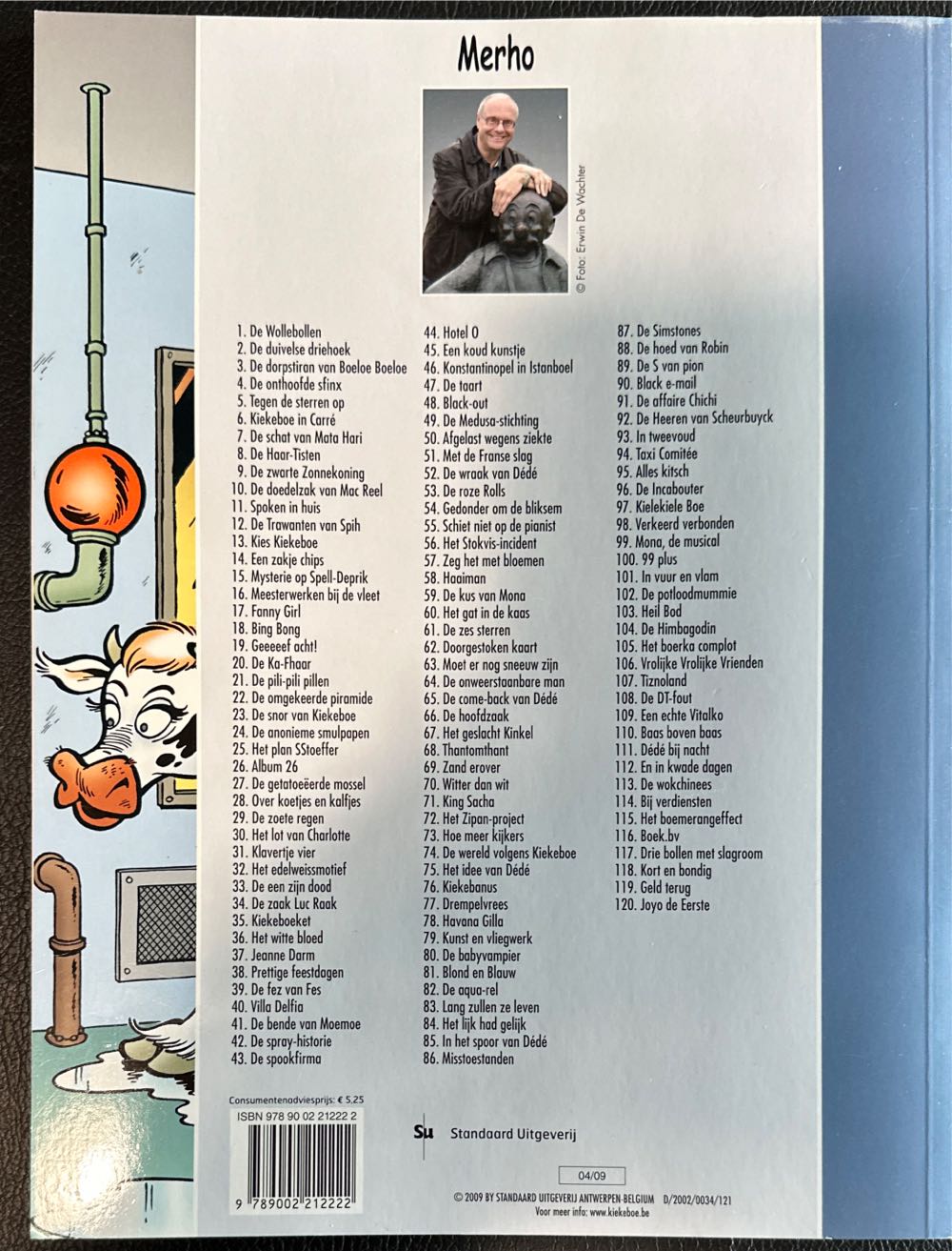 De Kiekeboes 28 Over Koetjes En Kalfjes  (April) magazine collectible [Barcode 9789002212222] - Main Image 2