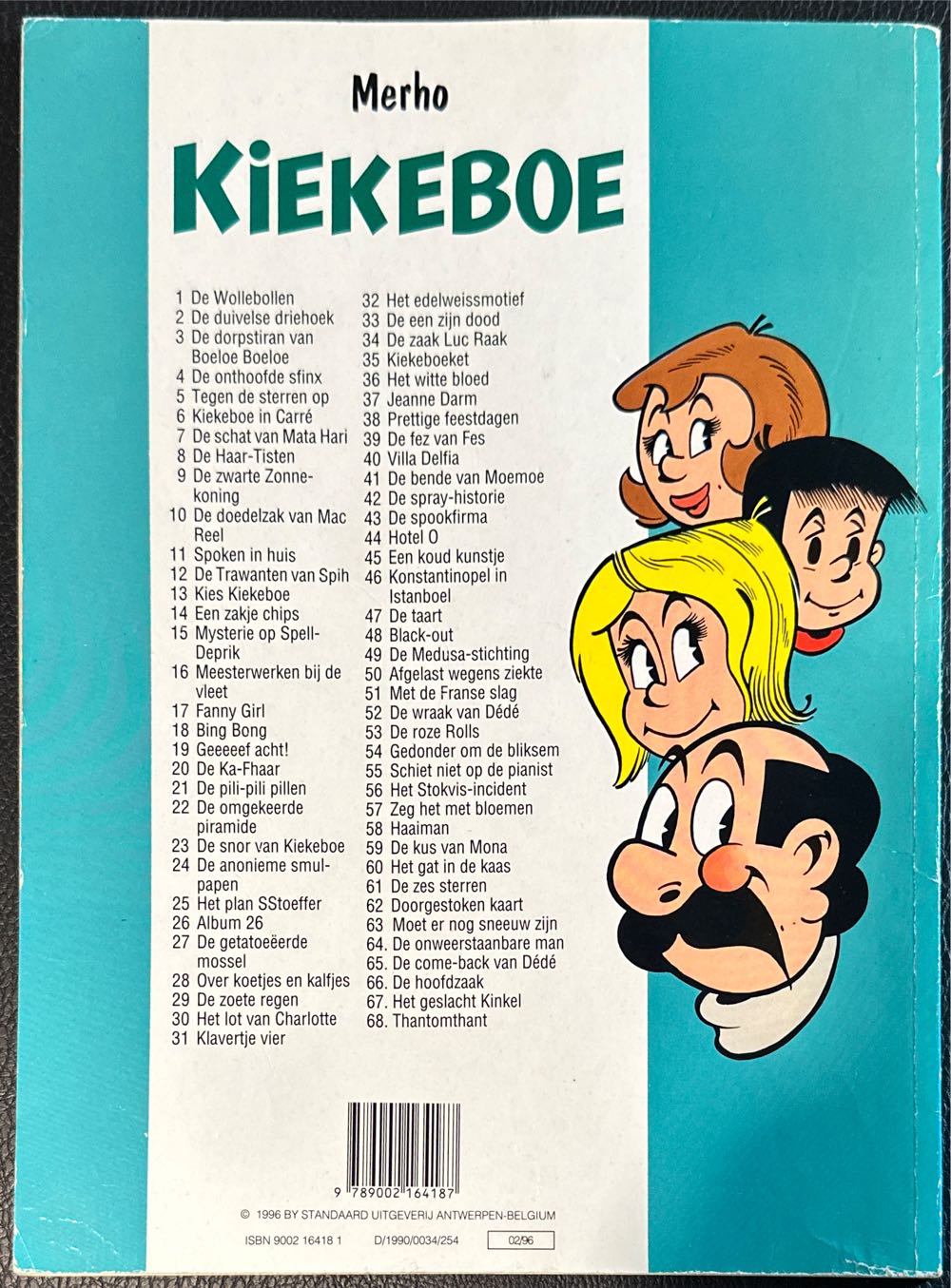 De Kiekeboes 30 Het Lot Van Charlotte  (February) magazine collectible [Barcode 9789002164187] - Main Image 2