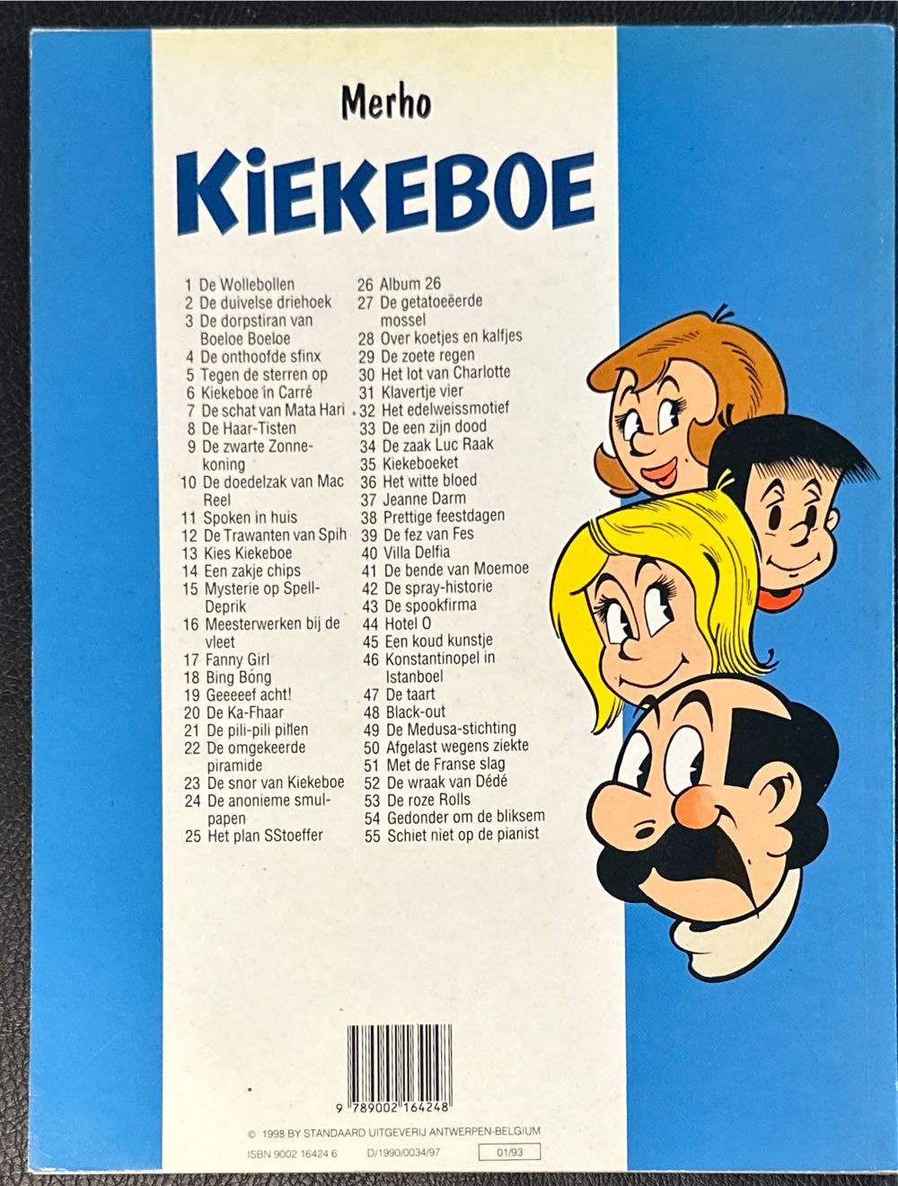 De Kiekeboes 36 Het Witte Bloed  (January) magazine collectible [Barcode 9789002164248] - Main Image 2