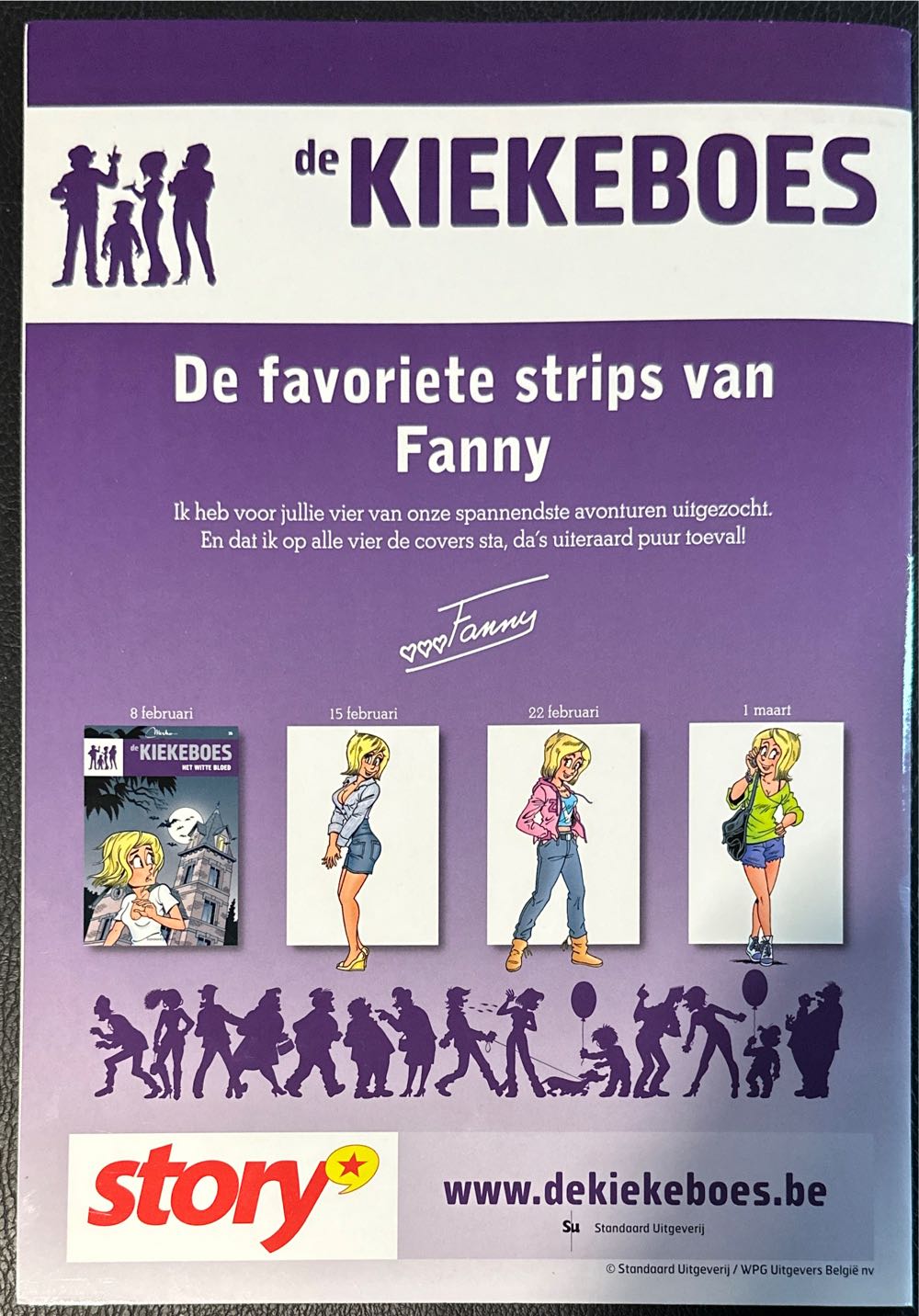 De Kiekeboes 36 Het Witte Bloed  magazine collectible - Main Image 2