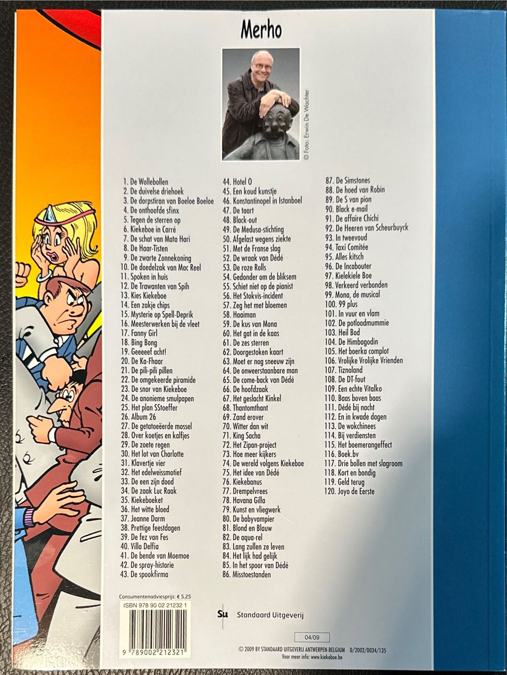 De Kiekeboes 38 Prettige Feestdagen  (April) magazine collectible [Barcode 9789002212321] - Main Image 2