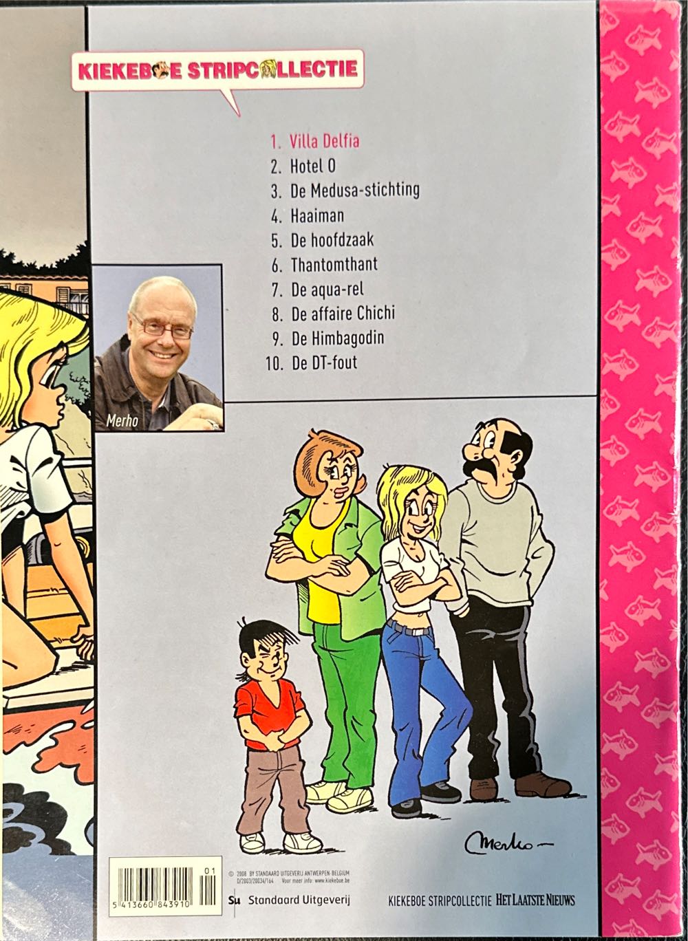 De Kiekeboes 40 Villa Delfia  magazine collectible - Main Image 2