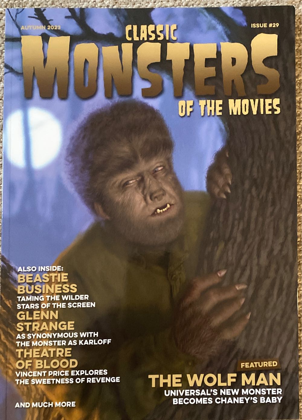 Classic Monsters Of The Movies 29  magazine collectible - Main Image 1